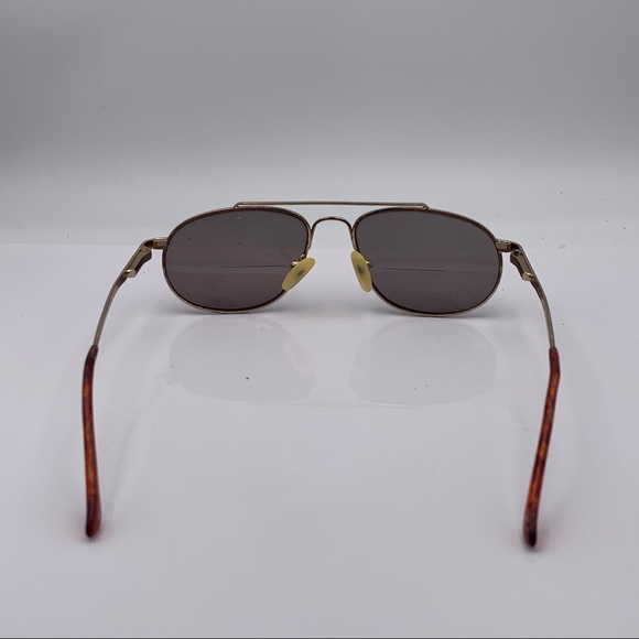 Vintage Advantage Eyewear Gold Aviator Sunglassws - Picture 5 of 7